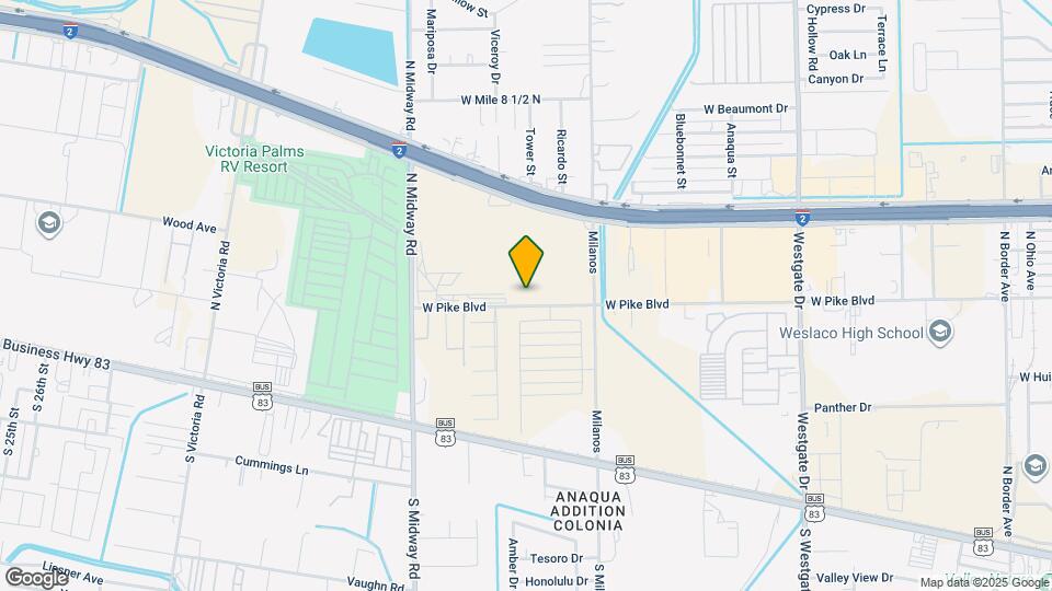 2900 W Pike Blvd, Unit Weslaco Dominions Map and Location Details