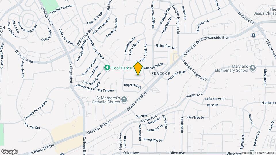 4564 Beverly Glen Dr Mapa y Detalles de la Ubicación
