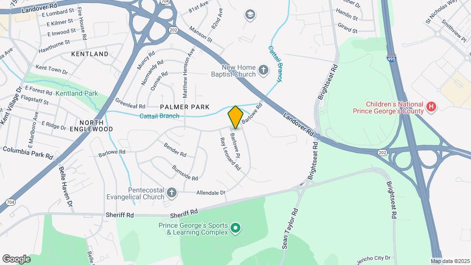 2027 Barlowe Pl Map and Location Details