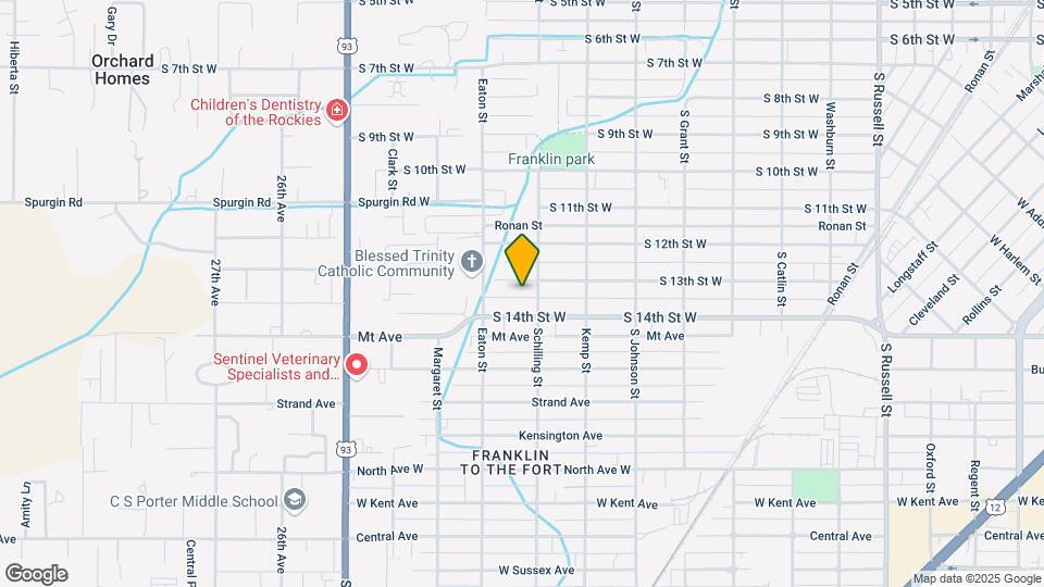 2205 S 13th St W-Unit -B Map and Location Details
