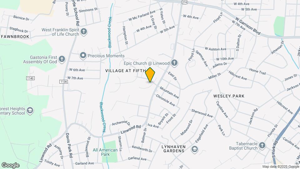 1207 Salvadore Ct Map and Location Details