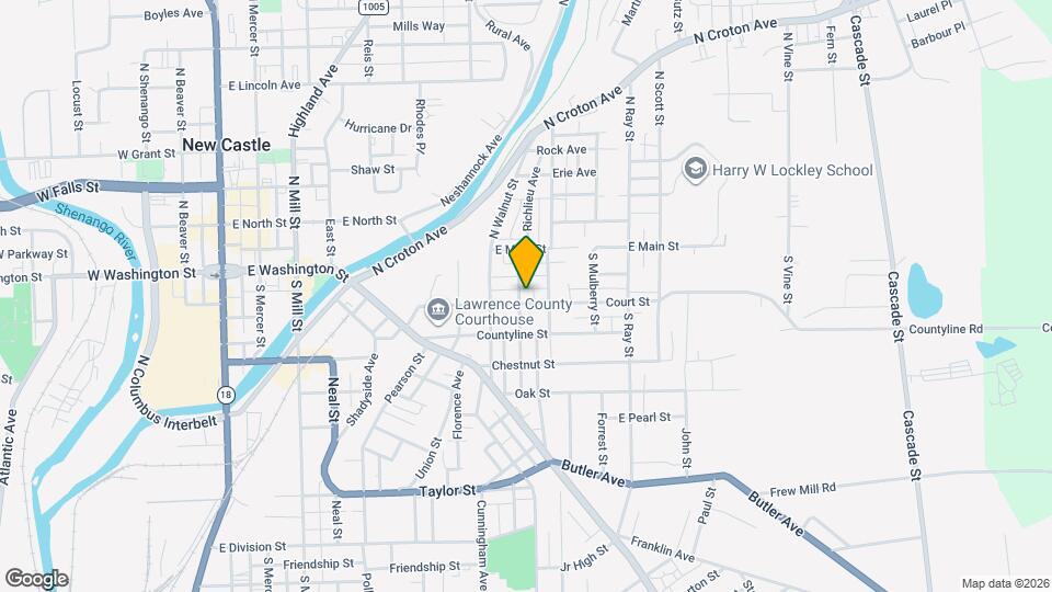 603 Court St Map and Location Details