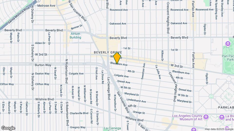 8442 Blackburn Ave Map and Location Details