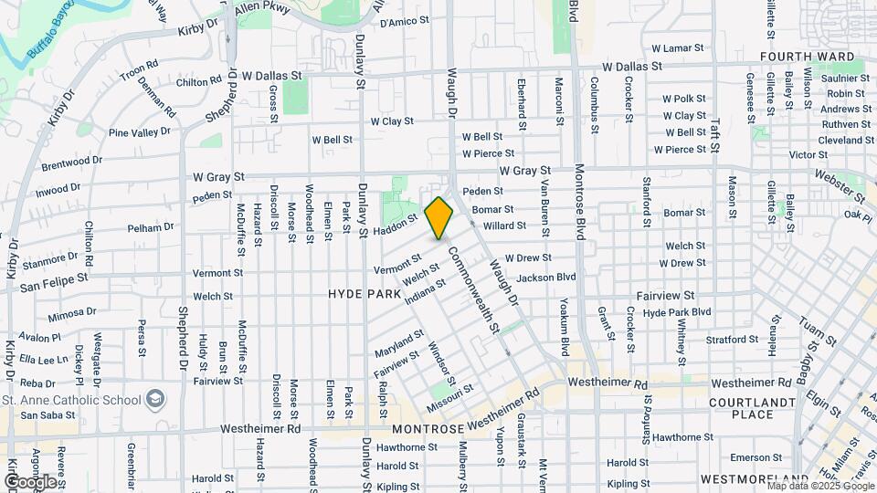 1517 Vermont St Map and Location Details
