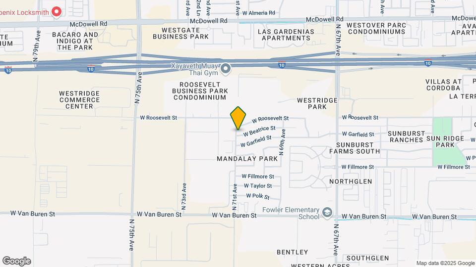 7040 W Beatrice St Mapa y Detalles de la Ubicación