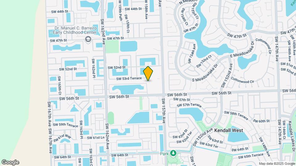 5411 SW 158th Ct Map and Location Details