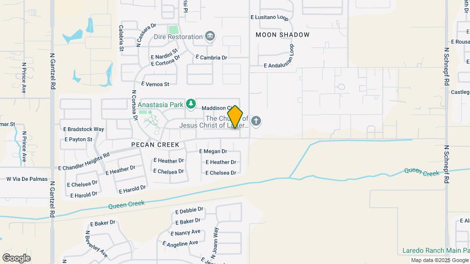 1713 E Bradstock Way Map and Location Details
