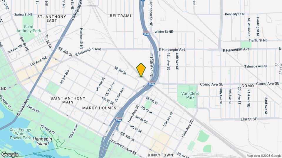 904 SE 9th Ave Map and Location Details