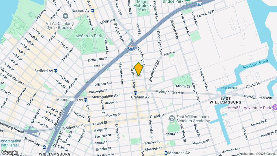 175 Skillman Ave Map and Location Details