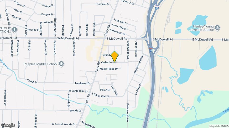 119 Cedar Ln Map and Location Details