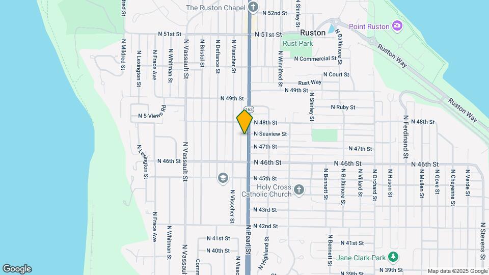 4640 N Pearl St Map and Location Details