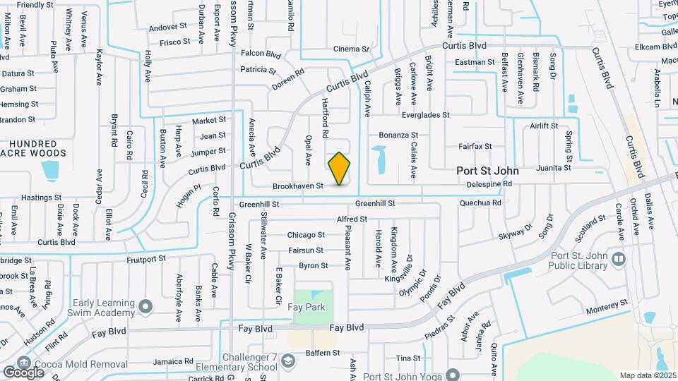 4745 Brookhaven St Map and Location Details