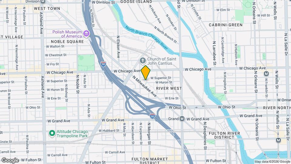 700 N Morgan St Mapa y Detalles de la Ubicación