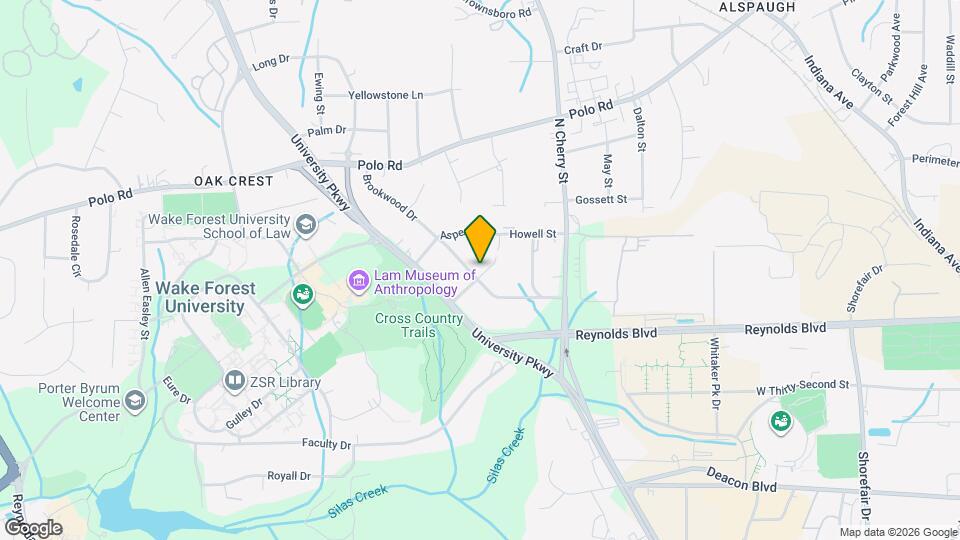 1301 Brookwood Dr Map and Location Details