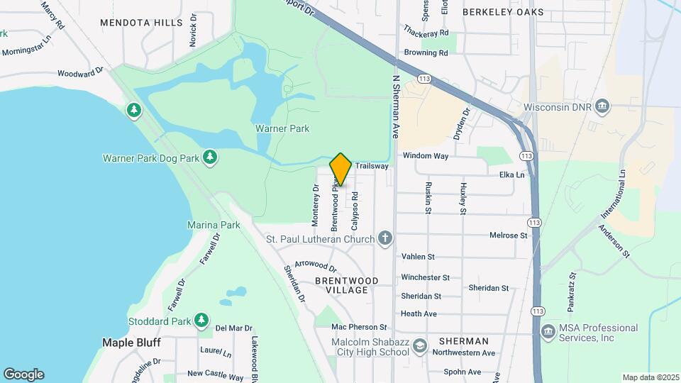 2411 Brentwood Pkwy Map and Location Details