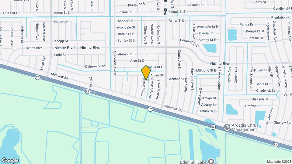 1037 Citrus Ave S Map and Location Details