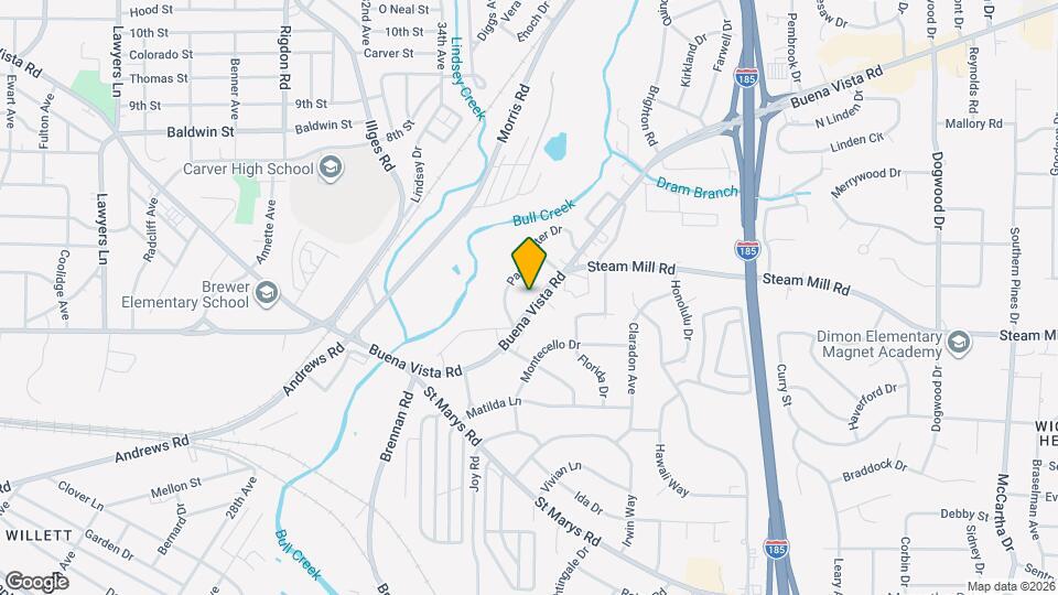 3451 Buena Vista Rd Map and Location Details