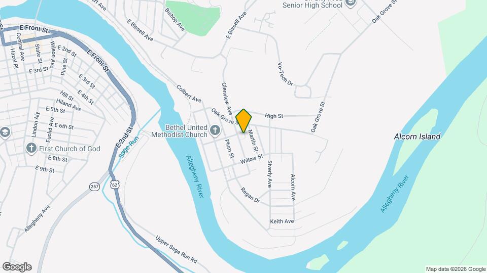 97 Glenview Ave, Unit 97A Glenview Avenue Map and Location Details