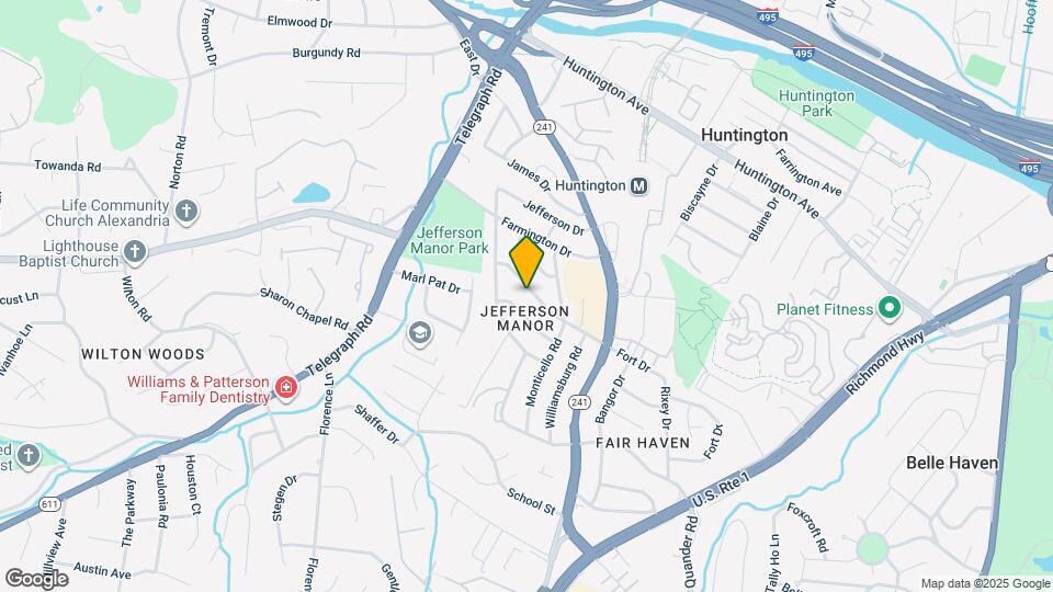 2727 Fort Dr Map and Location Details