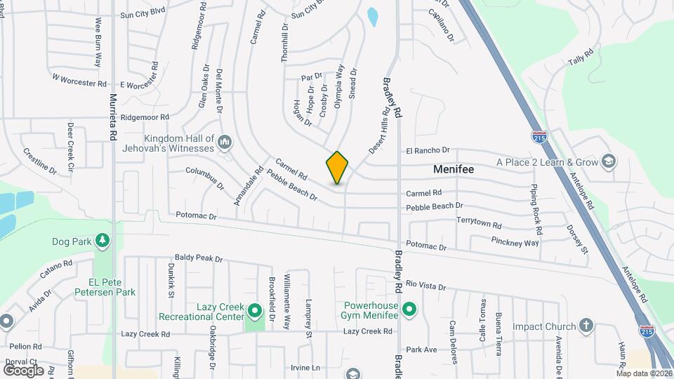 29456 Carmel Rd Mapa y Detalles de la Ubicación