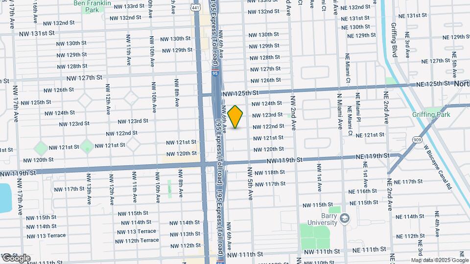 560 NW 122nd St Map and Location Details