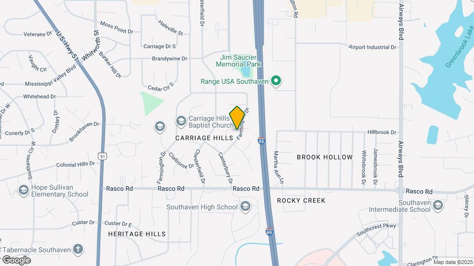 8271 Farmington Dr E Mapa y Detalles de la Ubicación