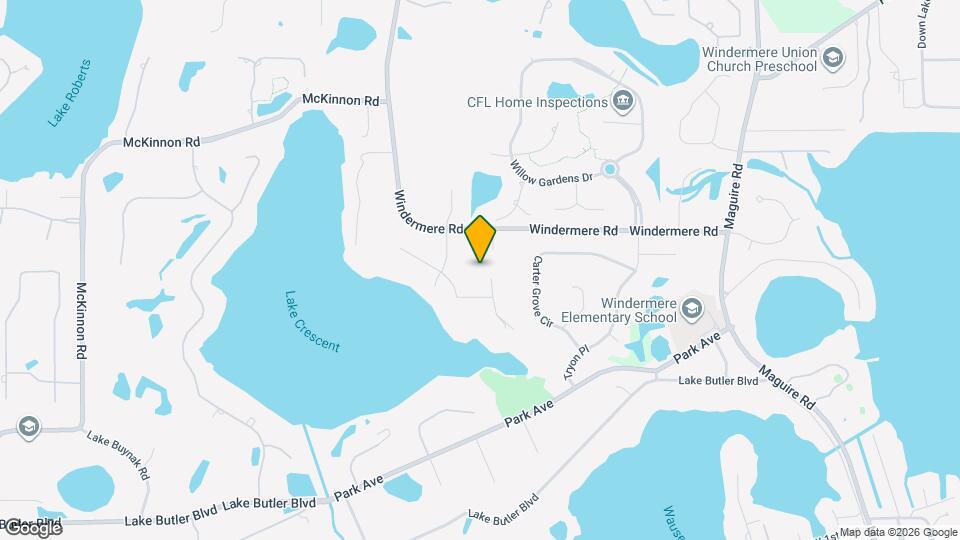 2600 Crescent Lake Ct Map and Location Details