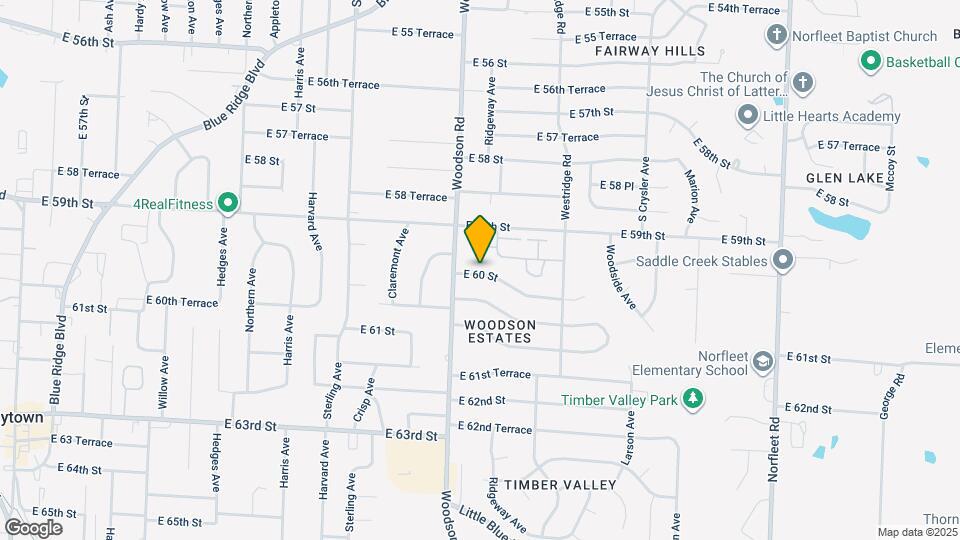 11700 E 60th St Mapa y Detalles de la Ubicación