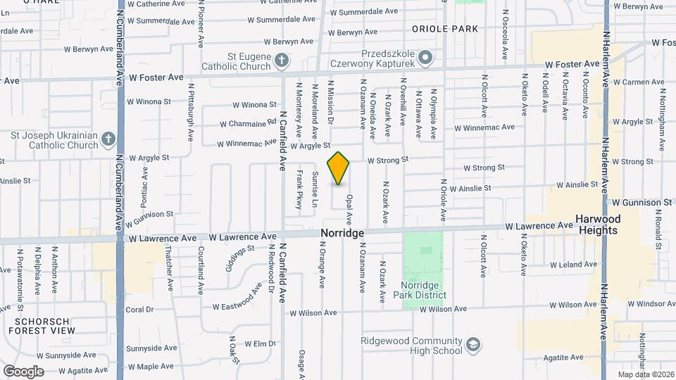 4909 N Orange Ave Map and Location Details