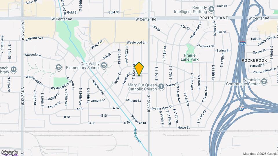 3310 S 121st St Map and Location Details