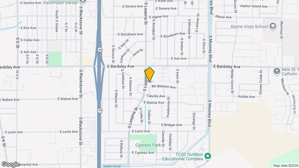 1692 Mt Whitney Ave Map and Location Details