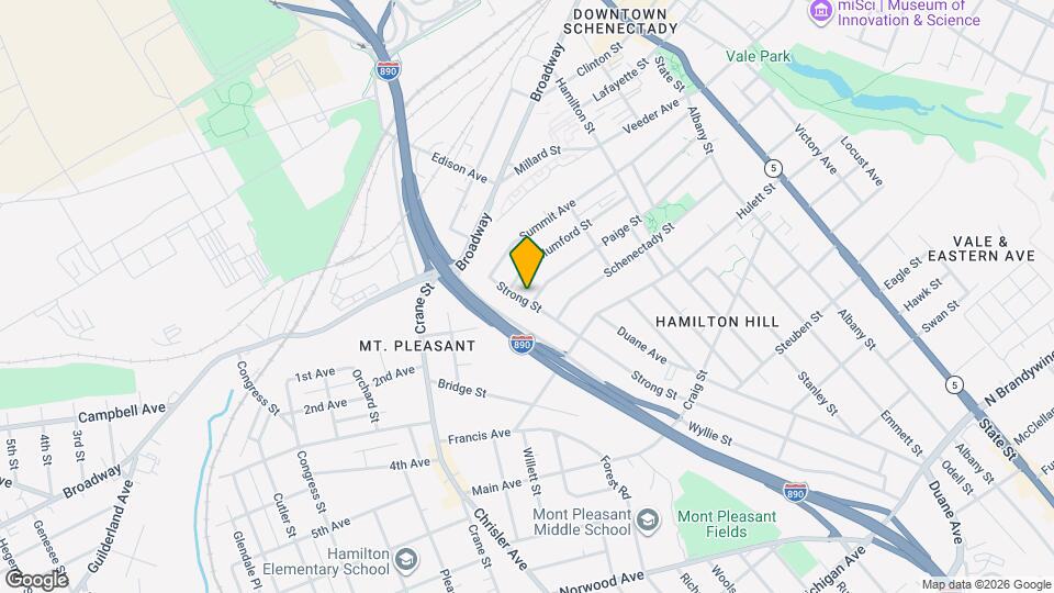 554 Paige St Map and Location Details