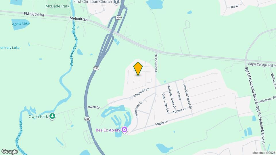 306 Lazy Pine Ct Map and Location Details