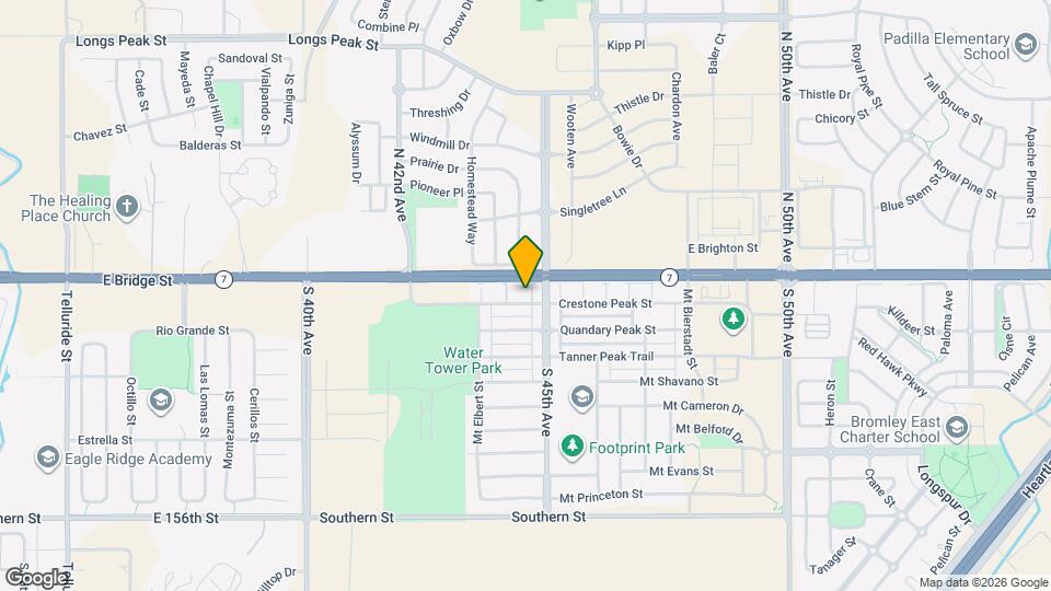 4465 Crestone Peak St Map and Location Details