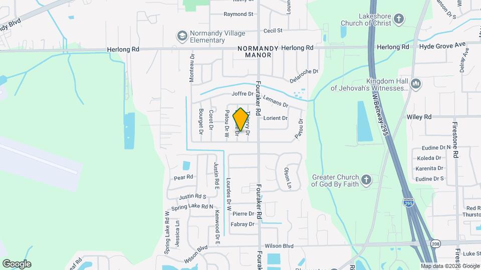 2233 La Valle Dr Mapa y Detalles de la Ubicación