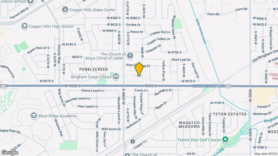 8959 S John Annie Ln Map and Location Details