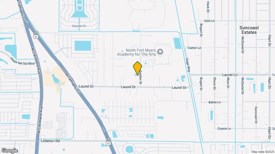 2737 Garden St Map and Location Details