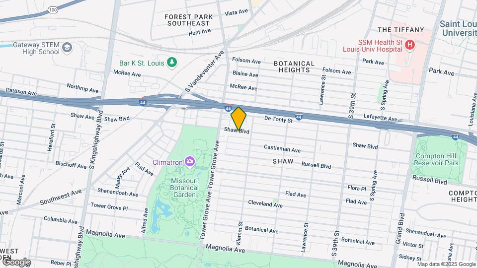 4230 Shaw Blvd Mapa y Detalles de la Ubicación