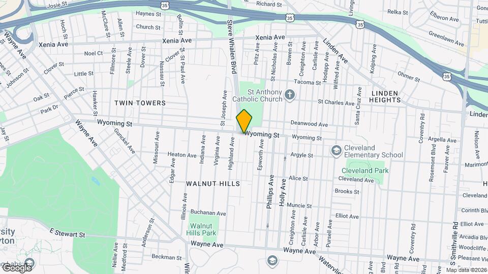 1628 Wyoming St Map and Location Details