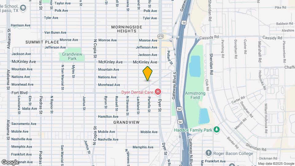 3827-3831 Morehead Ave Map and Location Details