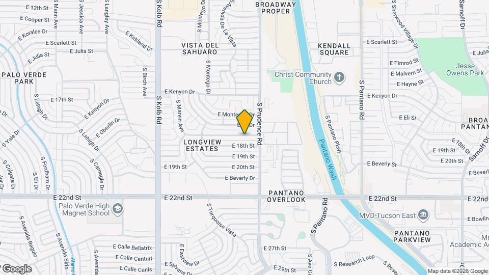 7426 E Princeton Dr Map and Location Details