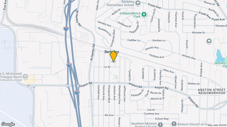 6315 Jackson Ave Map and Location Details