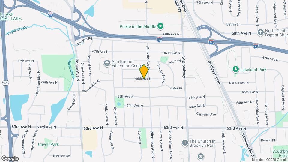 7909 66th Ave N Map and Location Details