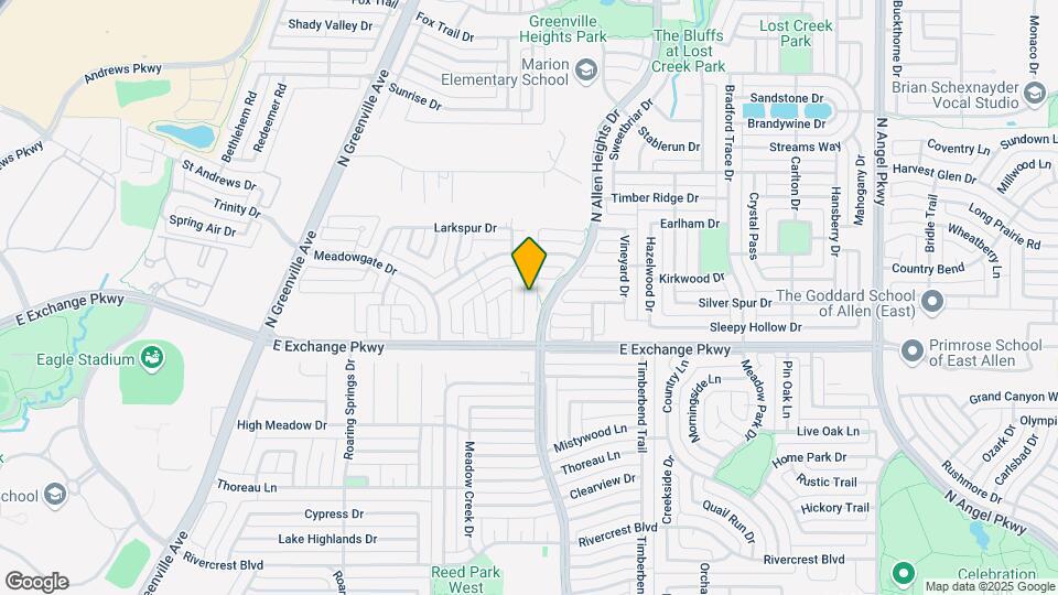 1217 Glen Ellen Ct Map and Location Details