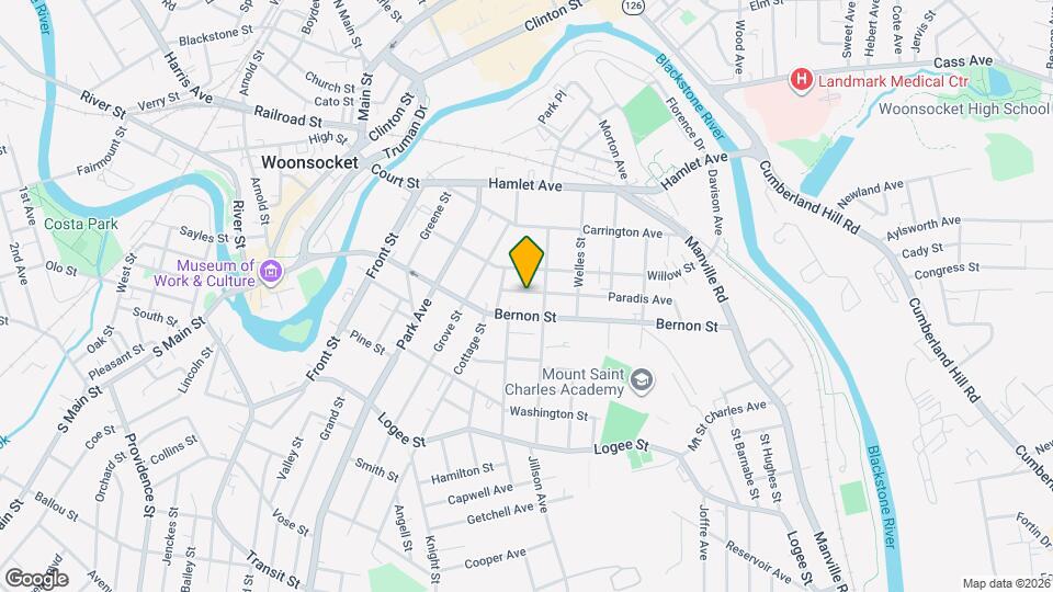 55 Paradis Ave Map and Location Details