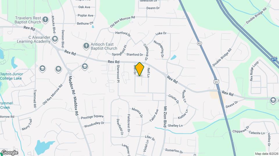 5913 Clate Ct Map and Location Details