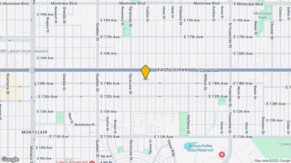 1401 Trenton St Mapa y Detalles de la Ubicación