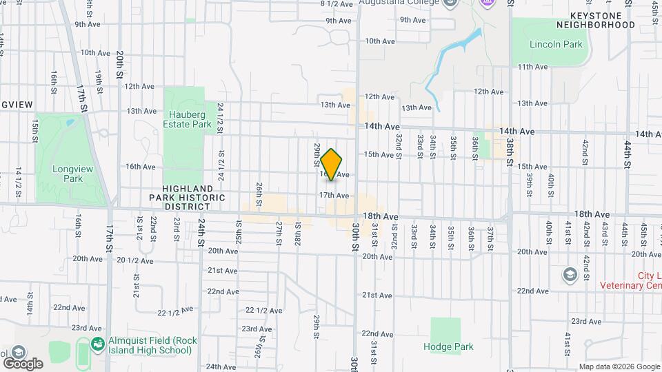 1620 29 1/2 St, Unit Apartment Map and Location Details
