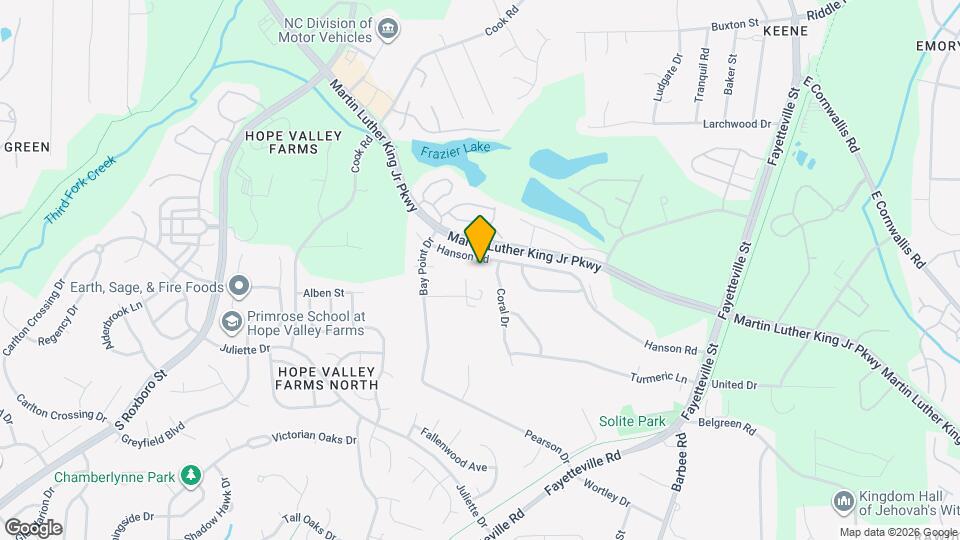 426 Hanson Rd Map and Location Details