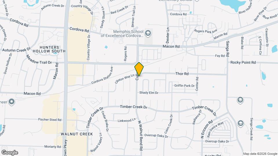 984 Cully Rd Map and Location Details